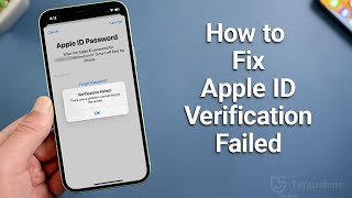 Apple ID Verification Failed 6 Ways to Fix It [upl. by Atinihc]