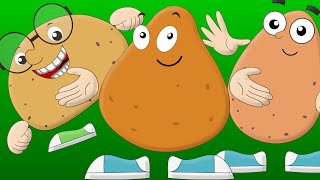 One Potato Two Potato  Kids Songs And Nursery Rhymes For Children [upl. by Nosnar396]