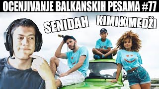 OCENJIVANJE BALKANSKIH PESAMA  KIMI X MEDZI  SENIDAH Official Music Video [upl. by Bringhurst]