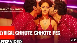 ChhoteChhotePegVideoYoYoHoneySinghNehaKakkarNavrajHansSonuKeTituKiSweety [upl. by Flann]