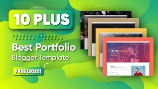 Best Portfolio Blogger Templates 2020 Free Download [upl. by Michelina]