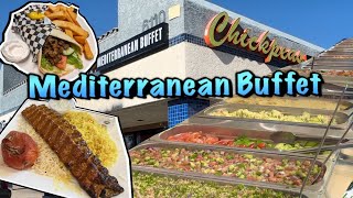 NEW BUFFET  Las Vegas  Chickpeas Mediterranean Cafe [upl. by Halfdan]