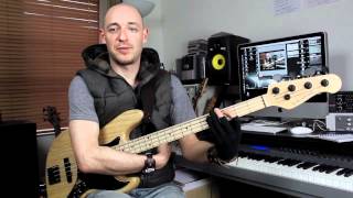 Right and Left Hand Positioning for Bass Guitar  Lesson with Scott Devine L59 [upl. by Mitch]