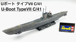 Revell 1350 UBoat TypeⅦ C41 [upl. by Krystin]