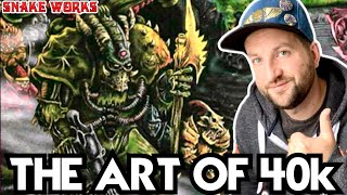 The Oldhammer Art of Warhammer 40k [upl. by Etak]