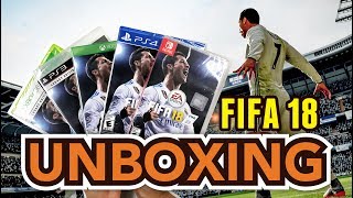 FIFA 18 PS4Xbox OnePS3Xbox 360Nintendo Switch Unboxing [upl. by Nnhoj]