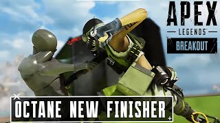 Octane New Finisher With Audio Leak  Apex Legends Season 20 [upl. by Eldora775]