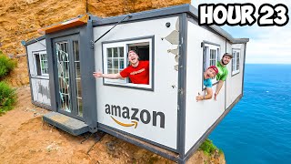 I Survived 24 Hours In Amazon House [upl. by Ard]