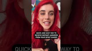 Quick amp easy way to receive instant answers from your spirit guides [upl. by Sidon]