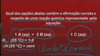 QUIMICA  exercicios Equilibrio Quimico Luis Carlos part2mp4 [upl. by Harwilll233]