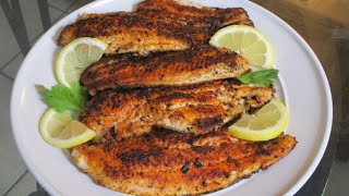 How to make Louisiana Blackened Catfish [upl. by Ahsienot340]