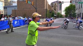 Richmond Collegiate Nationals Mens D1 Crit Crash [upl. by Coryden]