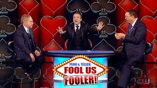 Penn amp Teller Fool Us  Fooled by French Magician Boris Wild  Impossible Card Trick  Season 7 [upl. by Fennie]