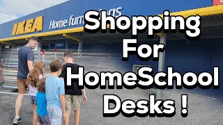 👀shopping for home school desk VLOG at IKEA 💥 [upl. by Lewej]