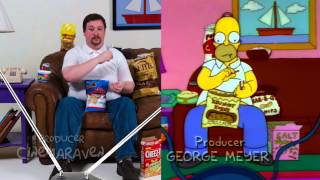 Snacking with Homer Simpson [upl. by Amik521]