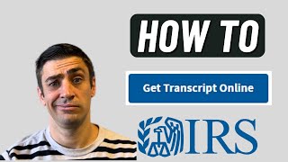 How to Get IRS Transcripts Online [upl. by Reames3]