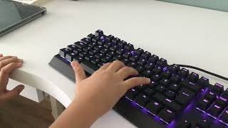 Klavye tanıtımı RAZER BLACKWİDOW V3 TENKEYLESS [upl. by Hadnama]