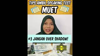 Tips Test Speaking MUET [upl. by Enier507]