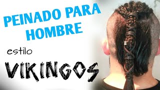 PEINADO PARA HOMBRE ESTILO VIKINGOS  Amnesia Vlog [upl. by Nenerb]