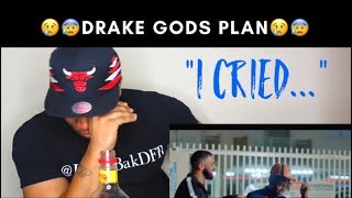 Drake  Gods Plan Official Music Video REACTION I CRIED [upl. by Atekihc]