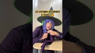 Les ENFANTS se costume pour HALOWEEN à l’ÉCOLE🎃 enfants halloween humour [upl. by Derrej857]