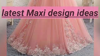 long Maxi dress designs 2020Maxi dress ideaslong Flowy Maxi DesignsHow to design maxi [upl. by Analaf463]