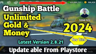 Gunship Battle 2821 Unlimited Gold  dollars  Latest Updatable From Playstore  2024 [upl. by Aiz]