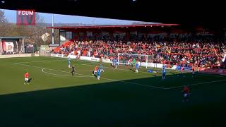 FC United vs Basford United  Highlights  19032022 [upl. by Nedyrb]