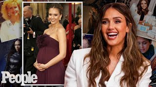 Jessica Alba Looks Back On 9 Photos From Her Life  PEOPLE [upl. by Eilhsa]