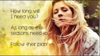 Ellie Goulding  How Long Will I Love You Lyrics [upl. by Shirlie]