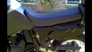 KLR650 with lowered seat height [upl. by Rubens697]