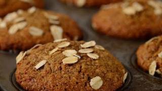 Bran Muffins Classic Version  Joyofbakingcom [upl. by Wat]