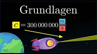 Grundlagen der speziellen Relativitätstheorie  Inertialsysteme Lichtgeschwindigkeit Physik [upl. by Donelu]