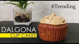 Dalgona cup cakes  Recipe that every one should try at home  New recipe to try in 2020 [upl. by Rambort]