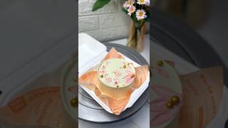 Simple minimal bento cake youtubeshorts cake supportsmallbusiness [upl. by Ecam883]