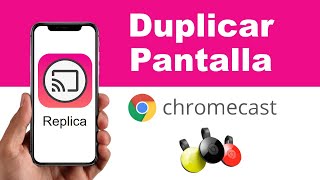 Como ver el iPhone en Chromecast Duplicar Pantalla [upl. by Joslyn]