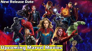 Upcoming Marvel Movies with new release dates  MCU phase 4 movies 2020  2023 [upl. by Toille]