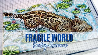 Colour Along  Fragile World by Kerby Rosanes  Jaguar [upl. by Esli]