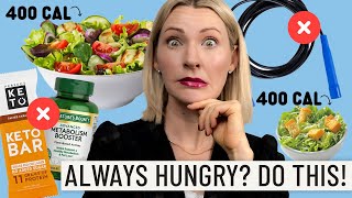 Is this the MOST IMPORTANT factor in weight loss Hunger amp Appetite Management Explained [upl. by Katt]