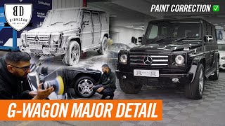 GWAGON MAJOR DETAIL  MercedesBenz G55 AMG  BirKlean Detailing London [upl. by Leslee]