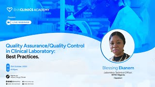 Quality AssuranceQuality Control in Clinical Laboratory Best Practices [upl. by Aihsenal]