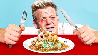 Times Gordon Ramsay got SICK on Kitchen Nightmares [upl. by Amikat864]