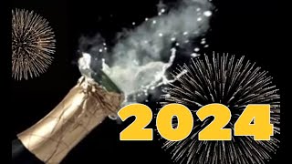 DÉCOMPTE NOUVELLE ANNÉE 2024  MEILLEURS VOEUX 2024 [upl. by Ojillek]