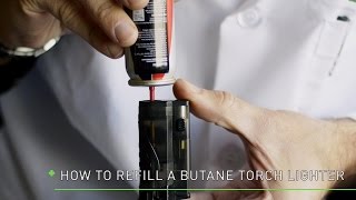 How to Fill a Butane Torch Lighter [upl. by Reamy]