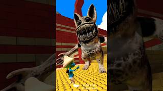 ME ESTÁ HABLANDO MONSTER RABBIT LLAMADA ZOONOMALY AL GATO PITUFO Shorts gmod [upl. by Luaped]