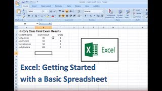 Excel HowTo Starting a Basic Spreadsheet [upl. by Aryk123]