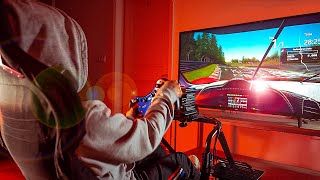 300 Sim Racing Simulator  GTLite Pro Review [upl. by Ahsinad]