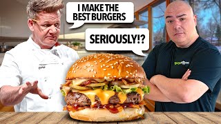 Gordon Ramsay SCHOOLS me on Burgers [upl. by Eissac]