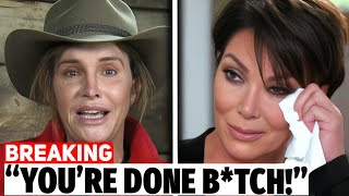 IN EMOTIONS Caitlyn Jenner RUINED Kris Jenners Career  Kris Jenner BREAKSDOWN After EXPOSED [upl. by Meeker]