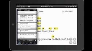 Creating Setlists in OnSong [upl. by Casavant]